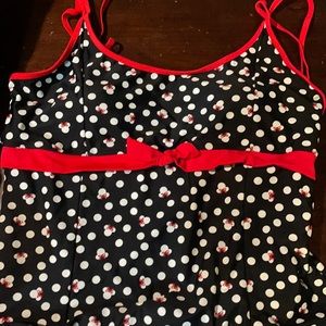 NWT  Disney Parks Minnie & Dots Bathing Suit XXL